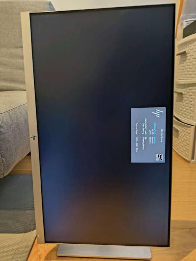 HP EliteDisplay E233 23Inch Screen LEDLit Monitor Silver - Thumbnail 2