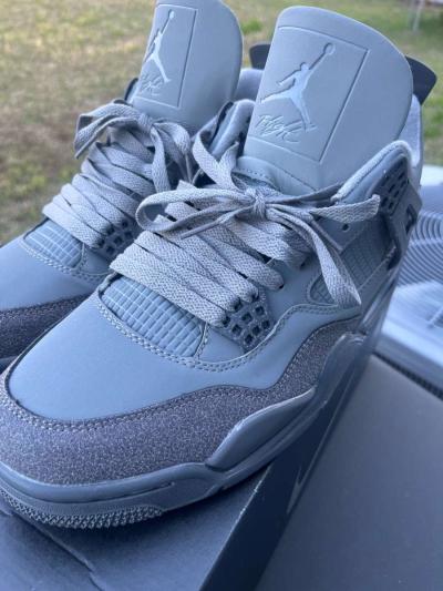 Air Jordan 4 Retro Wet Cement Size 10 men - Thumbnail 4