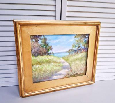 Original Cape Cod Oil Painting by Local Artist Authentic - Thumbnail 3