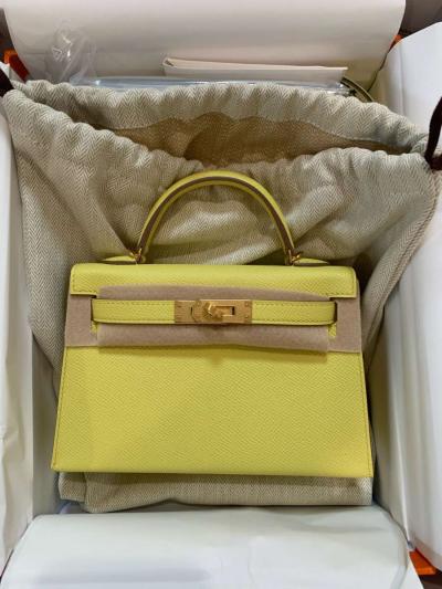 Hermes Mini Kelly Epsom Yellow - Adelanto, California
