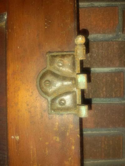 FIVE PANEL ANTIQUE WOODEN DOOR - Thumbnail 3