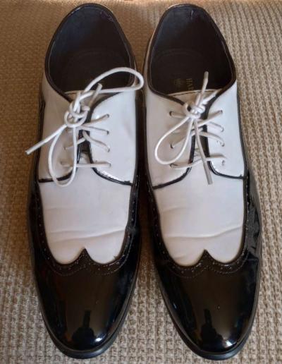 2 pairs of dress shoes both like new 40 Per - Thumbnail 2