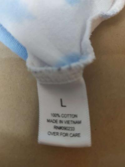 PacSun Scallop Fit Tie Dye Hoodie Size L Beach Casual Surfin - Thumbnail 5