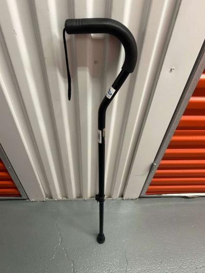 Height adjustable aluminum walking cane - Thumbnail 2