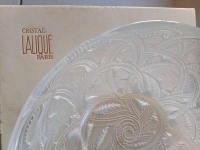 ESTATE SALE LALIQUE CRISTAL PARIS DECORATIVE BOWL BOX INCLUD - Thumbnail 6