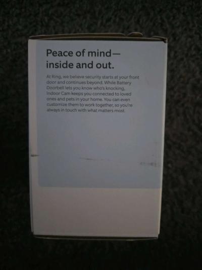 Ring Battery Doorbell And Indoor Cam open seal - Thumbnail 4