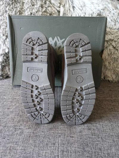 Timberland Gray Nubuck Lace Up Waterproof Ankle Boots  Size - Thumbnail 6