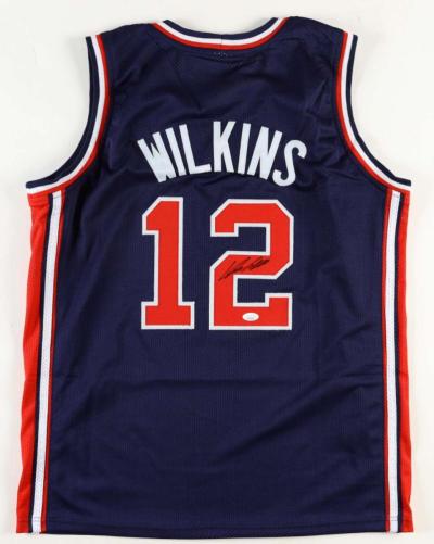 Dominique Wilkins Signed Jersey JSA Team USA
