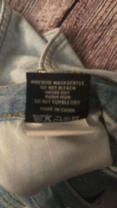 Nasty Gal Two Tone Straight Leg Denim Jeans - Thumbnail 6