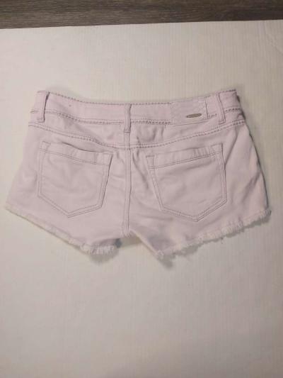 Dollhouse Lilac Purple Raw Hem Shorts Size Juniors - Thumbnail 6