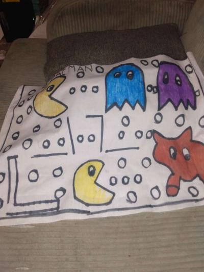 Homemade pillows with cartoons - Thumbnail 4