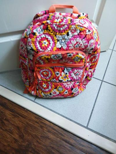Vera Bradley Floral Backpack - Thumbnail 1