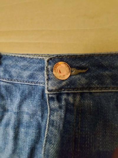 Rachel Roy Patchwork Denim Skirt Size 26 - Thumbnail 3