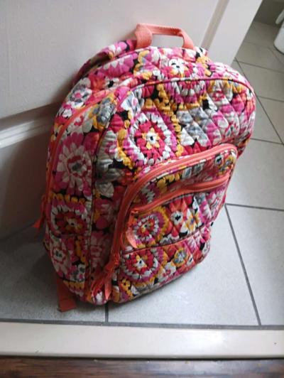 Vera Bradley Floral Backpack - Thumbnail 3