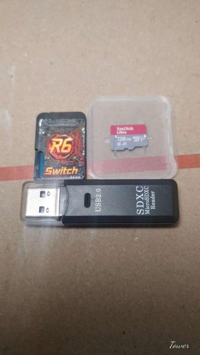 R6SWITCH gaming card with USB card reader and preloaded - Thumbnail 6