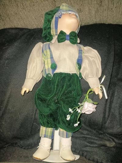 vintage porcelain dolls - Thumbnail 2