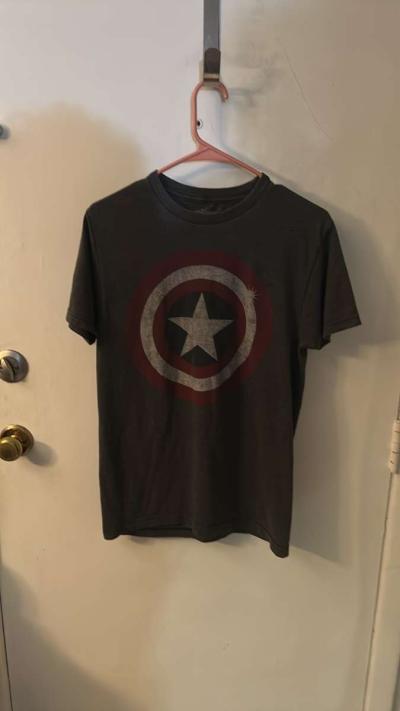 Marvel Comics Captain America TShirt Mens M Short Sleeve Cre - Thumbnail 3