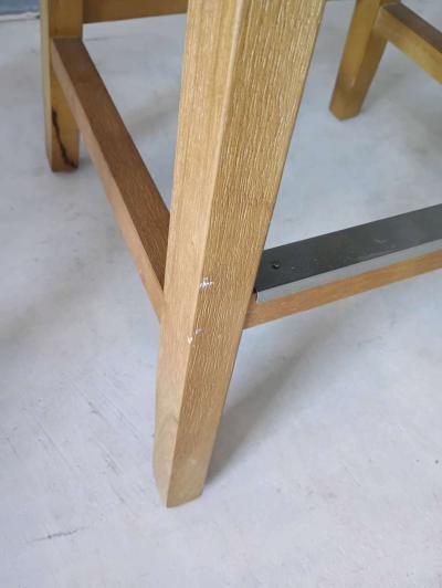 Julia Set of 2 Transitional Upholstered Counter Stools  Free - Thumbnail 6