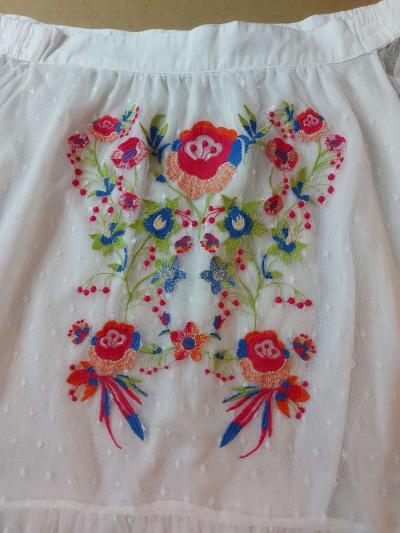 Umgee Floral Embroidered Peasant Top - Thumbnail 3