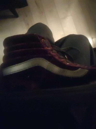 vans purple velvet - Thumbnail 4