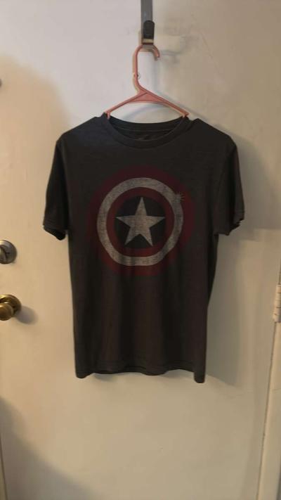 Marvel Comics Captain America TShirt Mens M Short Sleeve Cre - Thumbnail 2