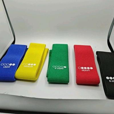 Resistance Bands Loop Gym Exercise Yoga Strength Workout Fit - Thumbnail 3