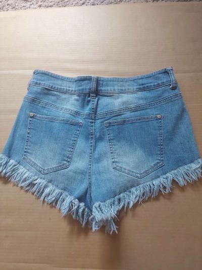 Altard States Fringe Denim Shorts Size 5 - Thumbnail 2