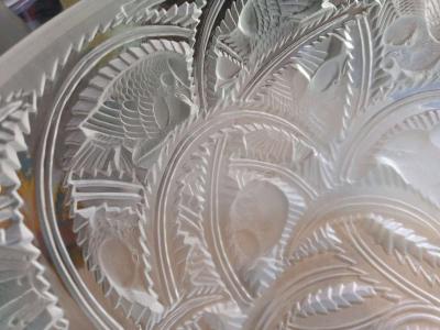 ESTATE SALE LALIQUE CRISTAL PARIS DECORATIVE BOWL BOX INCLUD - Thumbnail 4