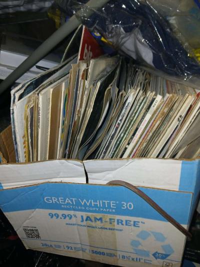 VINYL RECORDS WHOLE BOX OF EM