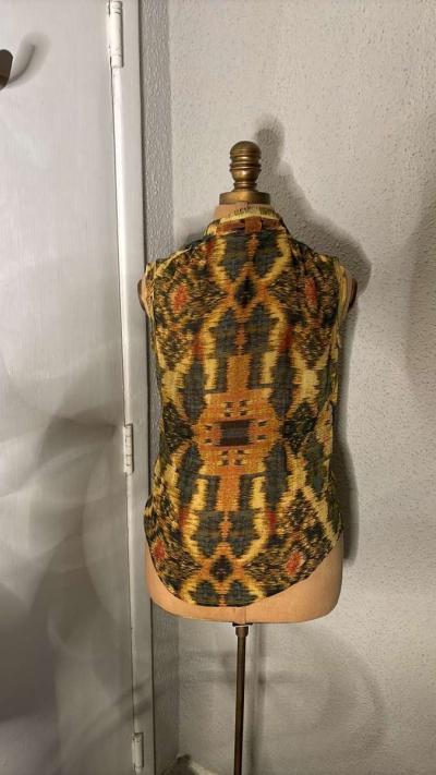 RACHEL Rachel Roy Multicolor Tie Front Blouse Size 2 - Thumbnail 3