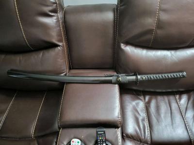 Night Watchman Sword Cane  Katana Samurai Sword - Thumbnail 1
