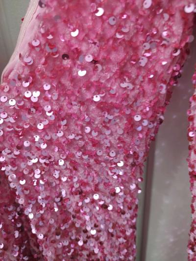 Womens XS sequin pretty pink dress Fashion Nova - Thumbnail 4