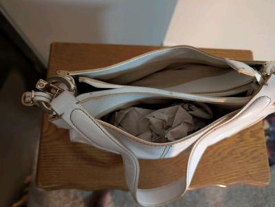 Elegant Cream Handbag - Thumbnail 5