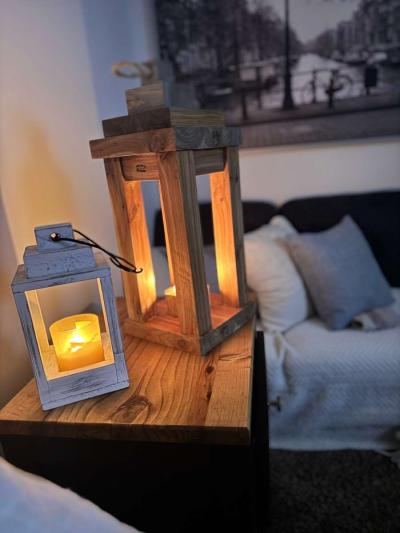 Cedar Wood Handmade Lanterns - Thumbnail 3