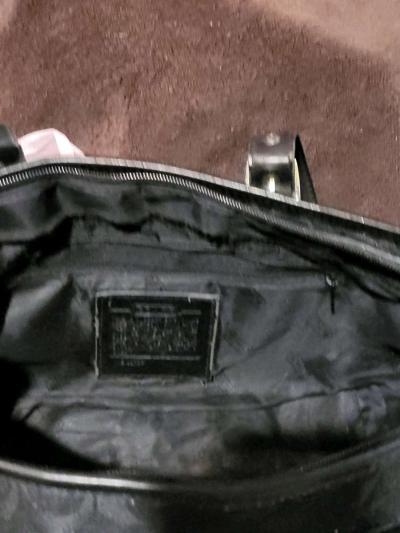 Black Coach handbag - Thumbnail 4