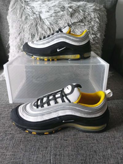 NIKE AIR MAX 97 BLACK WHITE AMARILLO YELLOW SEAN WOTHERSPOON - Thumbnail 2