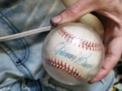 johnny bench auto graphed baseball - Thumbnail 4