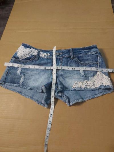 Hot Kiss Cici Embroidered Heart Short Size 7 - Thumbnail 3