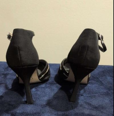 Black Womens Shoes  size 10 medium - Thumbnail 3