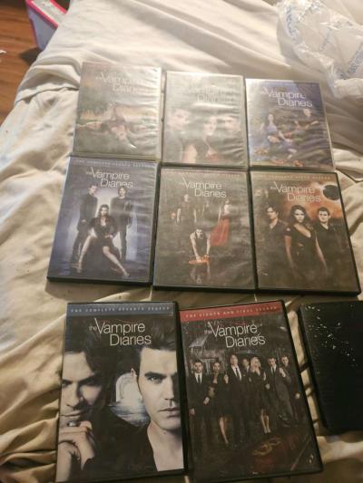 dvds and a DVD player to hook up to your laptop