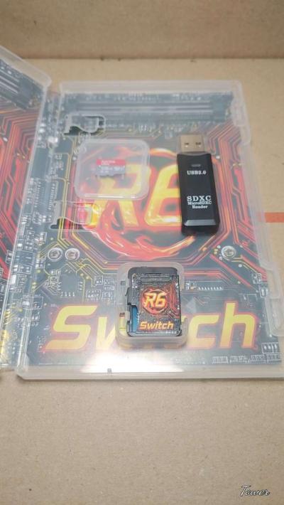 R6SWITCH gaming card with USB card reader and preloaded - Thumbnail 5