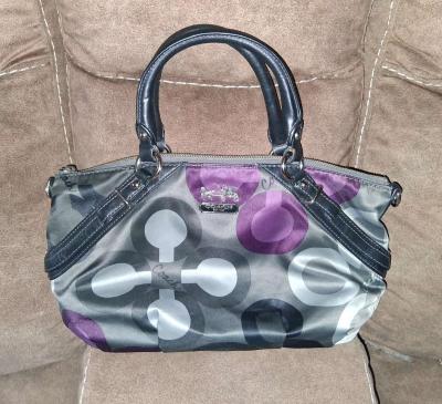 Coach Madison Sophia Sateen Clover Purse Handbag l - Thumbnail 1
