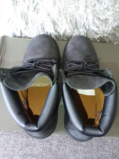 Timberland Premium 6 Inch Waterproof Boots Color Black Nubuc - Thumbnail 3