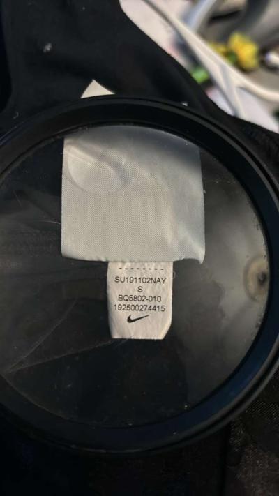 Nike Womens DriFit Breathe Elastika Tank BQ5802010 BlackWhit - Thumbnail 6