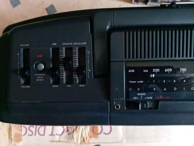 NEW IN BOX BOOMBOX AMFM RADIO CD RECORDER AZ8100 - Thumbnail 6