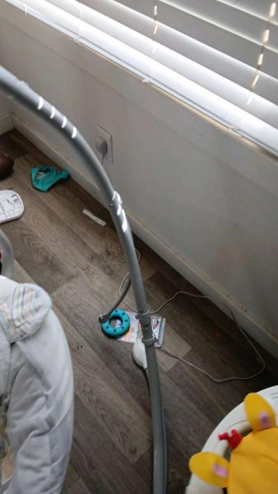 fisher Price infant plug in swing - Thumbnail 3