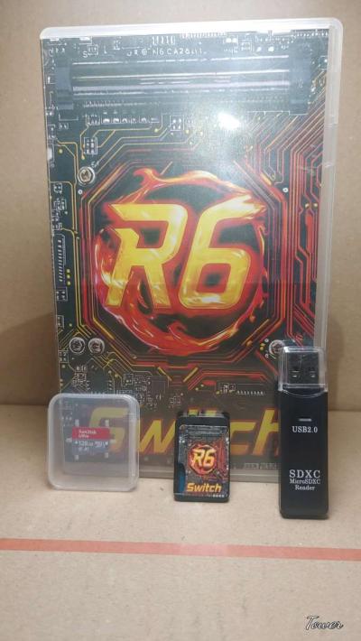 R6SWITCH gaming card with USB card reader and preloaded - Thumbnail 3