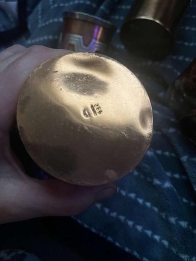 copper and silver Teaset - Thumbnail 3