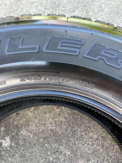 Bridgestone Dueler tire AT 245 75R17 - Thumbnail 3