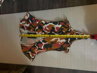 Fashion Nova Sargeant Sexy Camouflage Bodysuit Size XS - Thumbnail 4